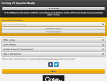 Tablet Screenshot of century21north.com